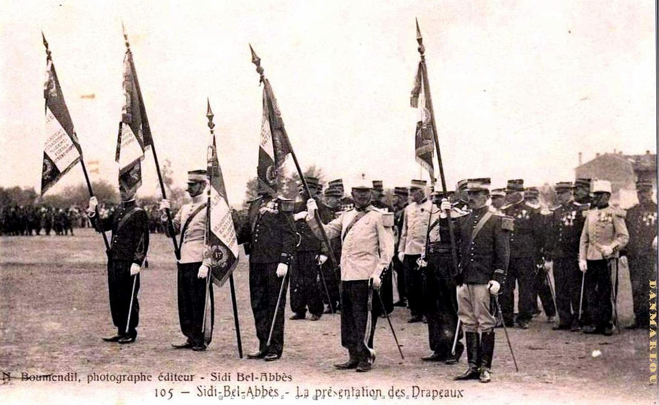 Sidi-bel-abbes- Cavalcade depart Legion au Tonkin -03.jpg